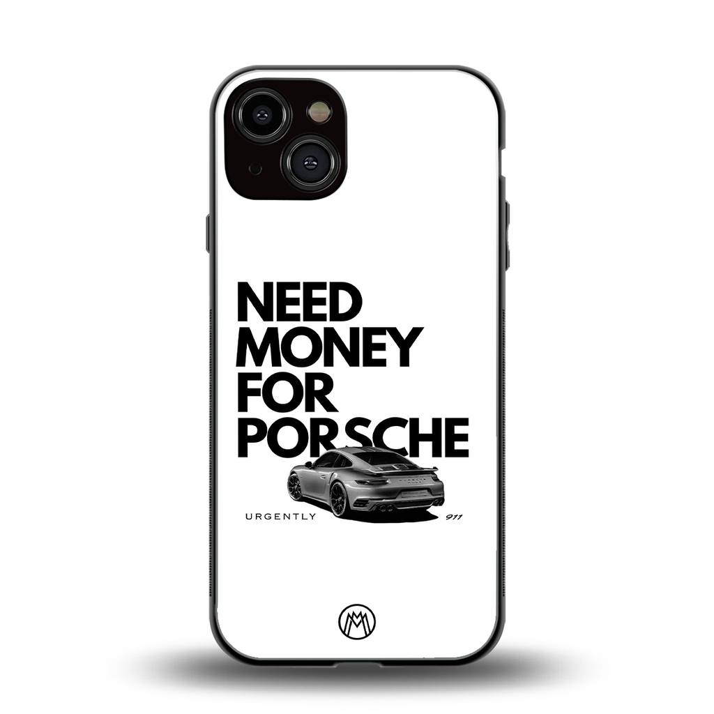 need money for porsche back phone cover | glass case for iphone 13