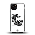 need money for porsche back phone cover | glass case for iphone 13