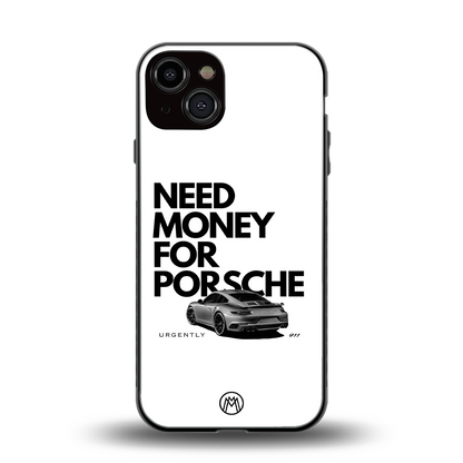 need money for porsche back phone cover | glass case for iphone 13