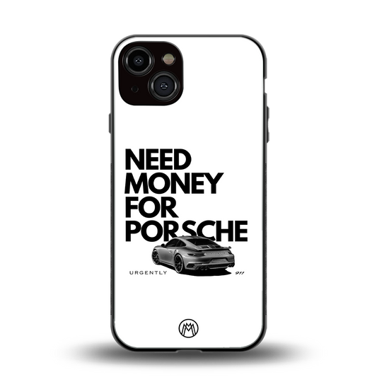 need money for porsche back phone cover | glass case for iphone 13