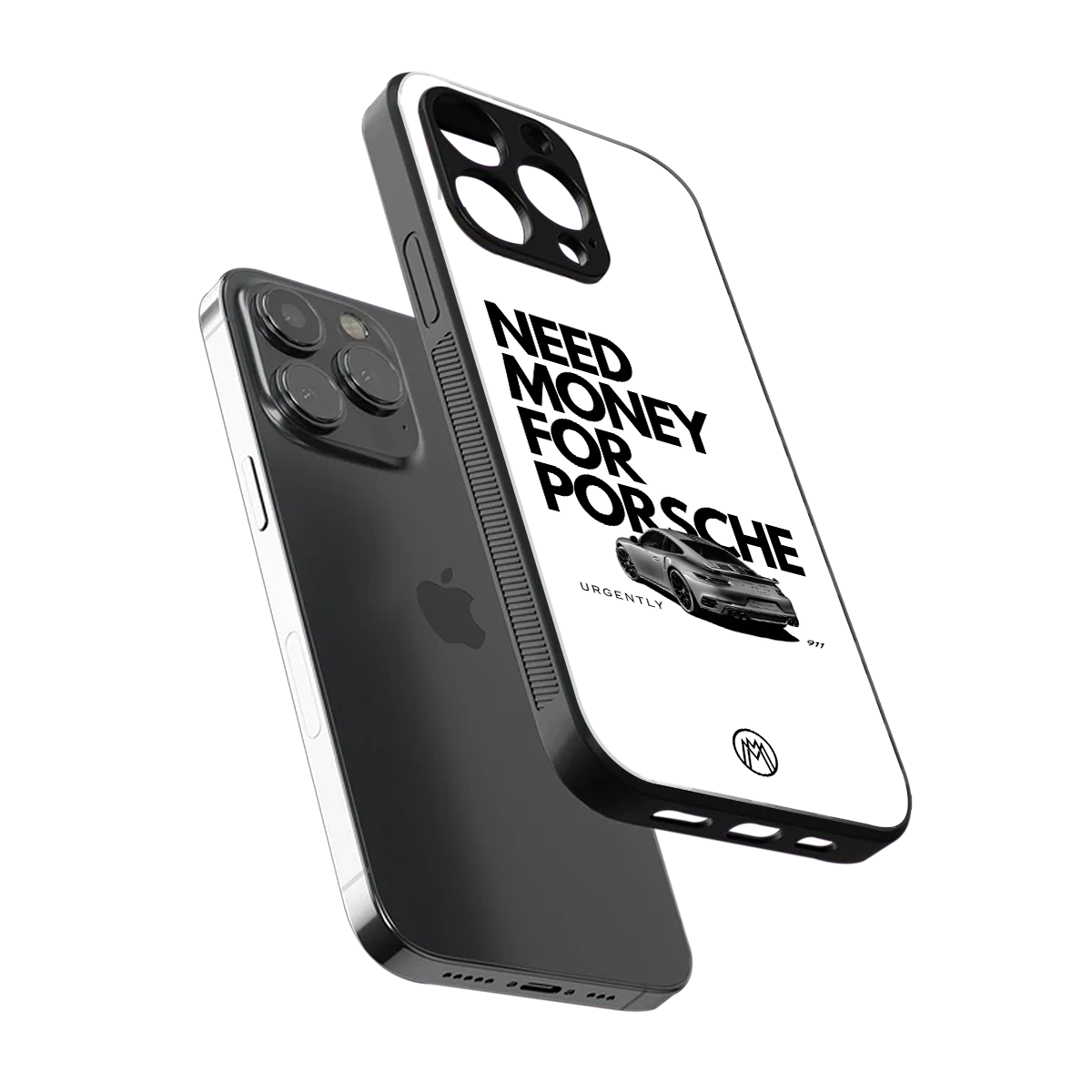 need money for porsche back phone cover | glass case for iphone 15 pro max