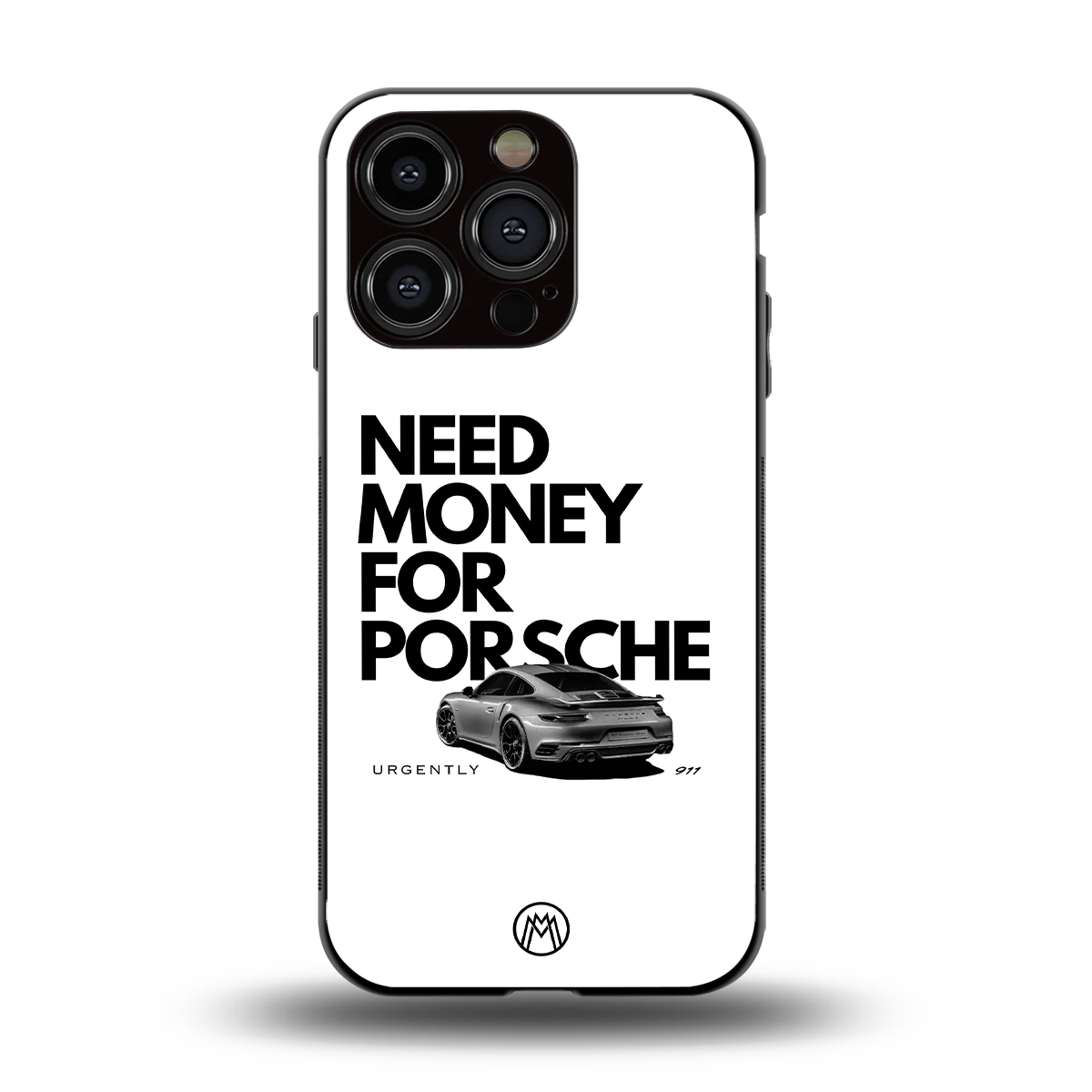 need money for porsche back phone cover | glass case for iphone 15 pro