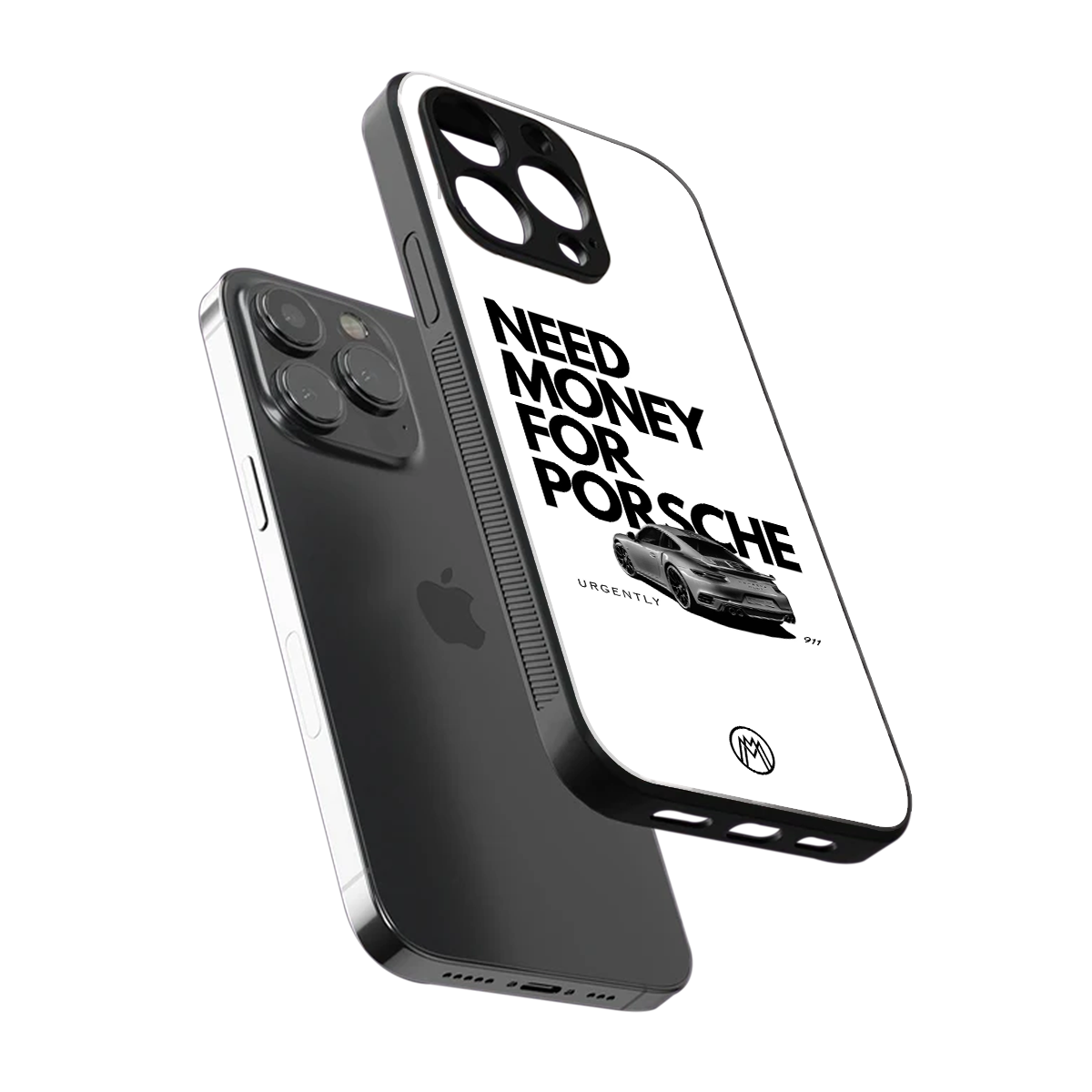 need money for porsche back phone cover | glass case for iphone 16 pro