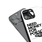 need money for porsche back phone cover | glass case for iphone 16