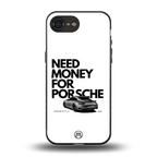 need money for porsche back phone cover | glass case for iphone 16e