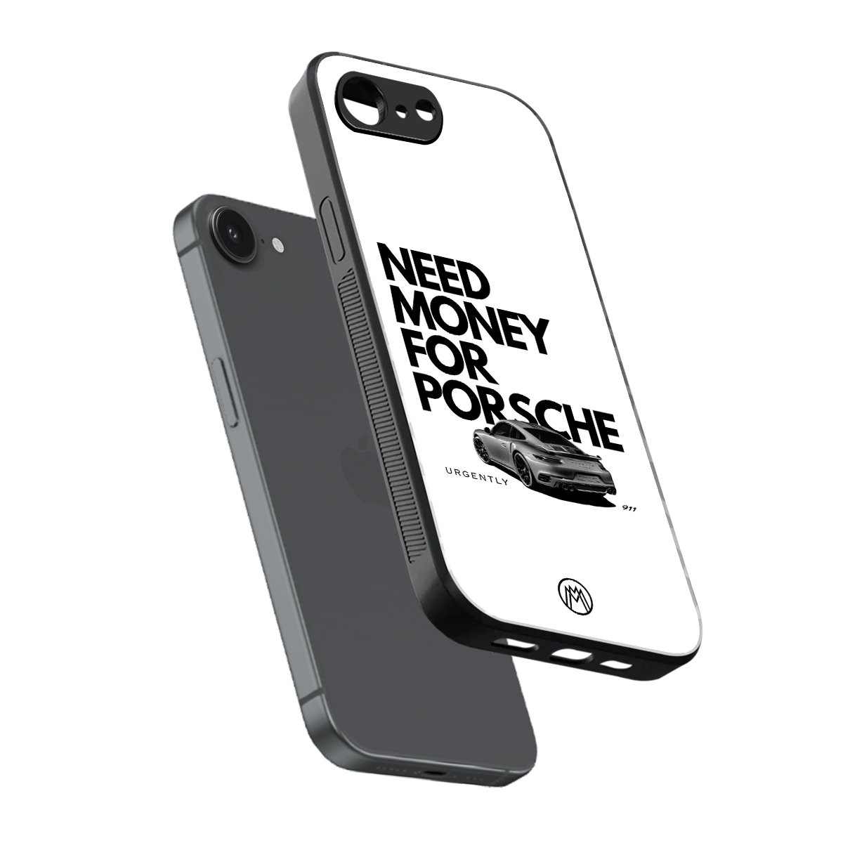 need money for porsche back phone cover | glass case for iphone 16e