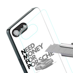 need money for porsche back phone cover | glass case for iphone 16e
