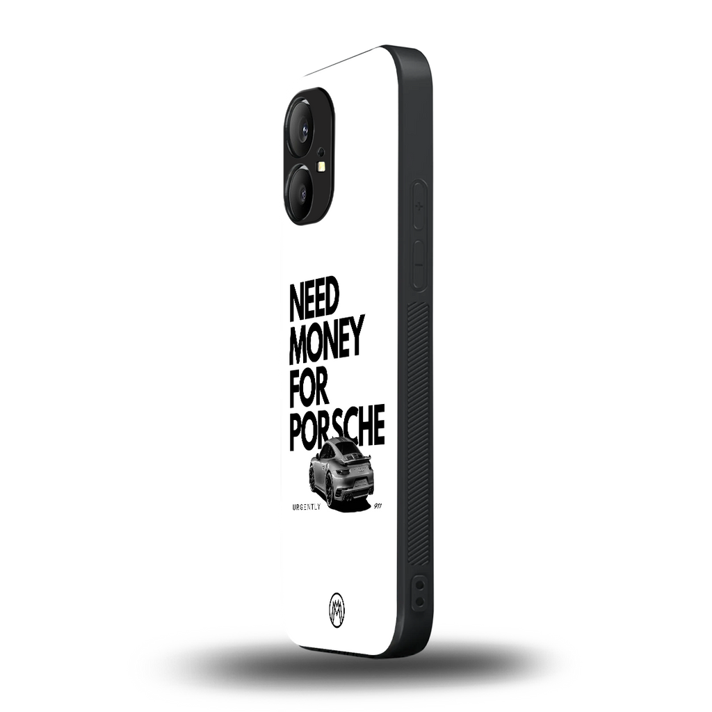 need money for porsche back phone cover | glass case for nothing phone 1