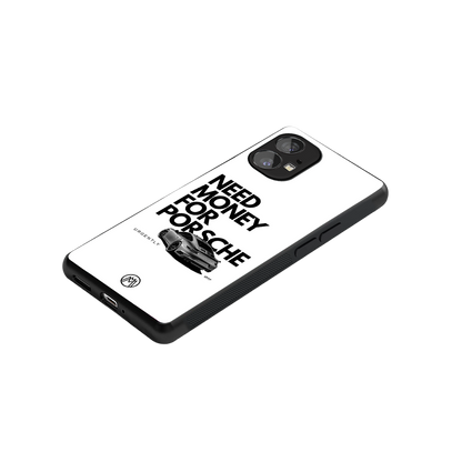 need money for porsche back phone cover | glass case for nothing phone 1