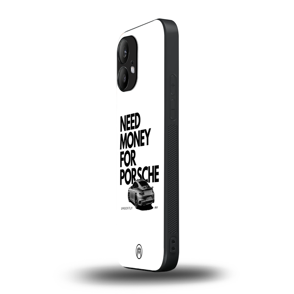 need money for porsche back phone cover | glass case for nothing phone 2