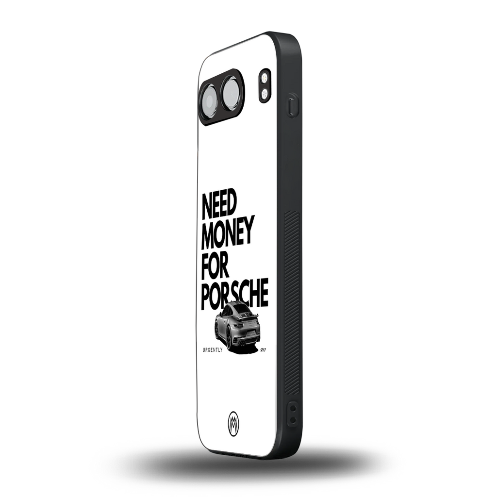 need money for porsche back phone cover | glass case for oneplus nord 4