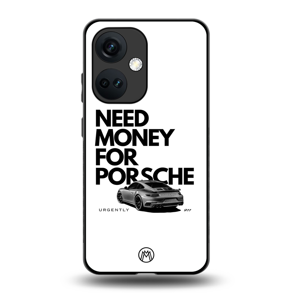 need money for porsche back phone cover | glass case for oneplus nord ce 3