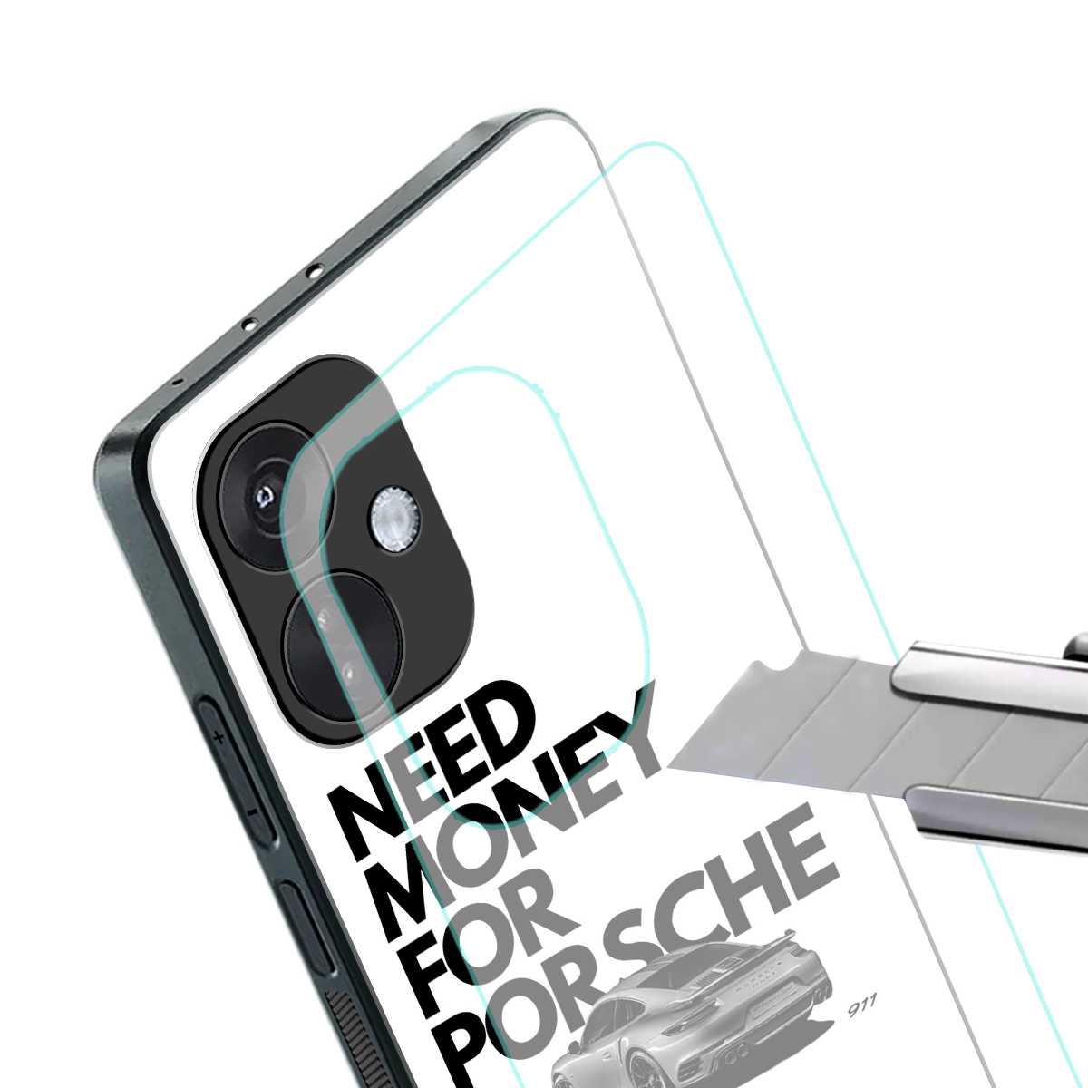 need money for porsche back phone cover | glass case for oneplus nord ce 3