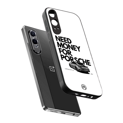 need money for porsche back phone cover | glass case for oneplus nord ce 4 lite