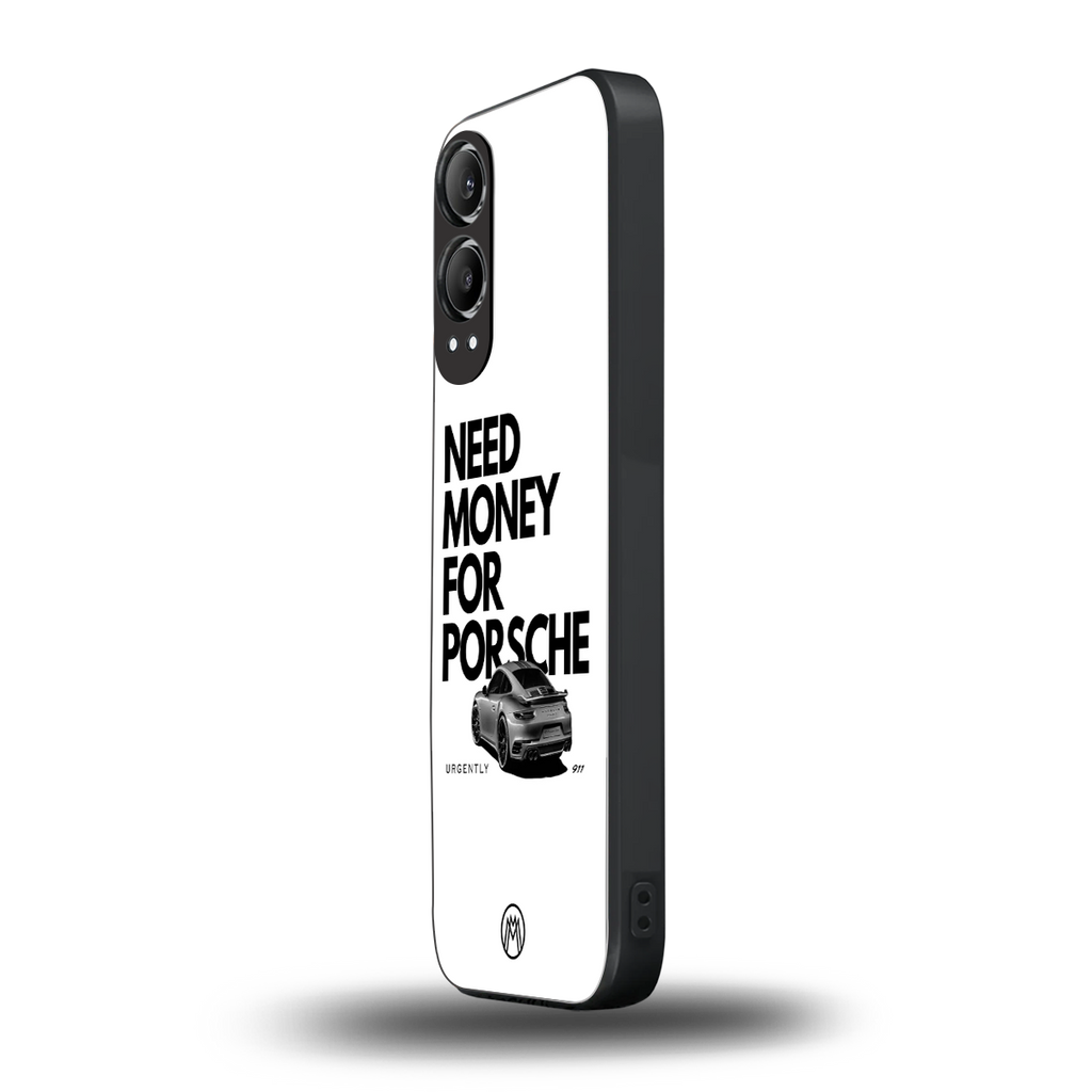 need money for porsche back phone cover | glass case for oneplus nord ce 4 lite