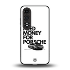 need money for porsche back phone cover | glass case for oneplus nord ce 4