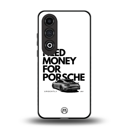 need money for porsche back phone cover | glass case for oneplus nord ce 4