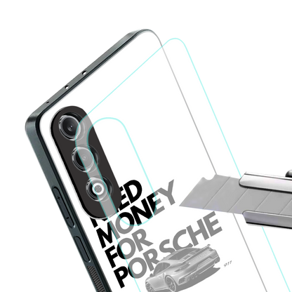 need money for porsche back phone cover | glass case for oneplus nord ce 4