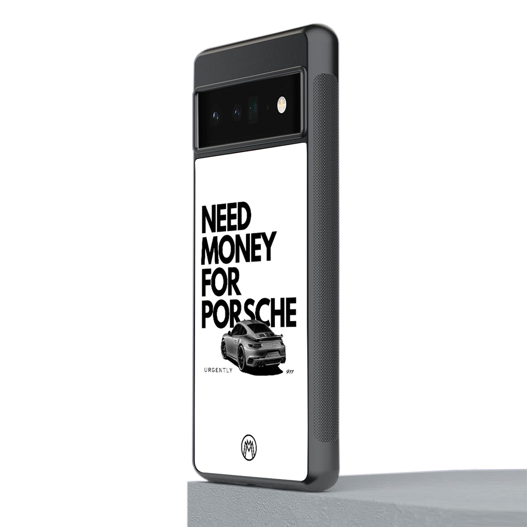 need money for porsche back phone cover | glass case for google pixel 6 pro