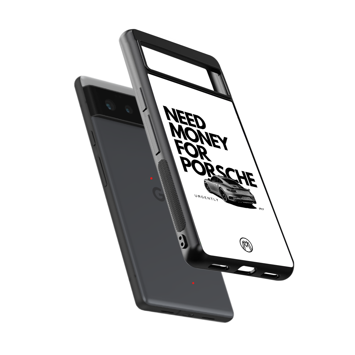 need money for porsche back phone cover | glass case for Google Pixel 6A