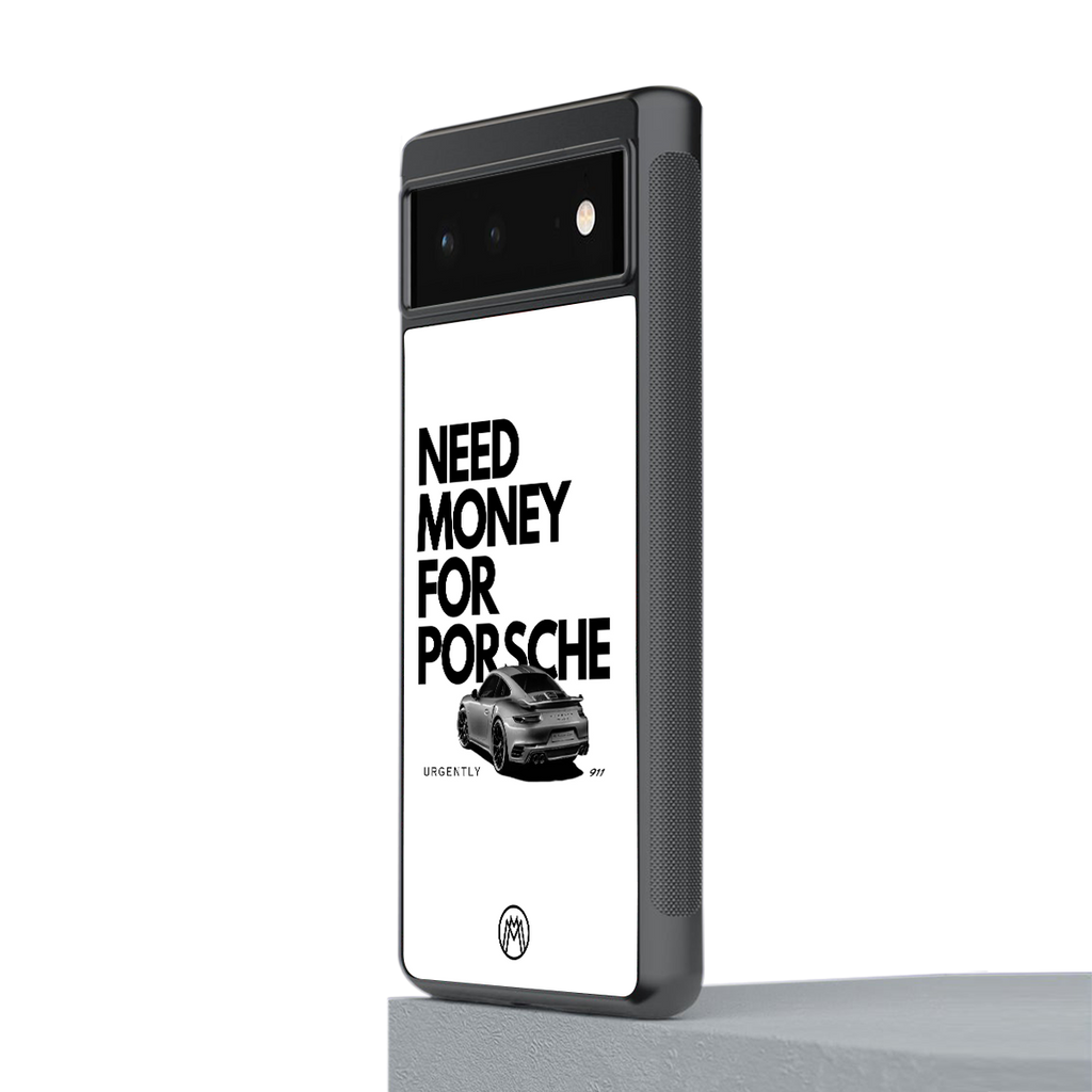 need money for porsche back phone cover | glass case for google pixel 6
