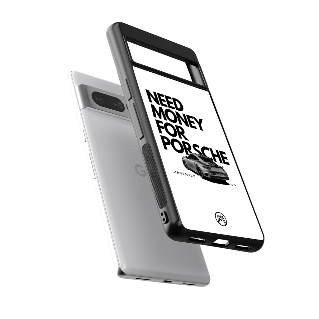 need money for porsche back phone cover | glass case for google pixel 7 pro
