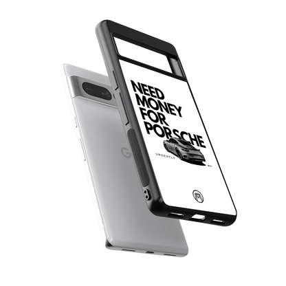 need money for porsche back phone cover | glass case for google pixel 7 pro