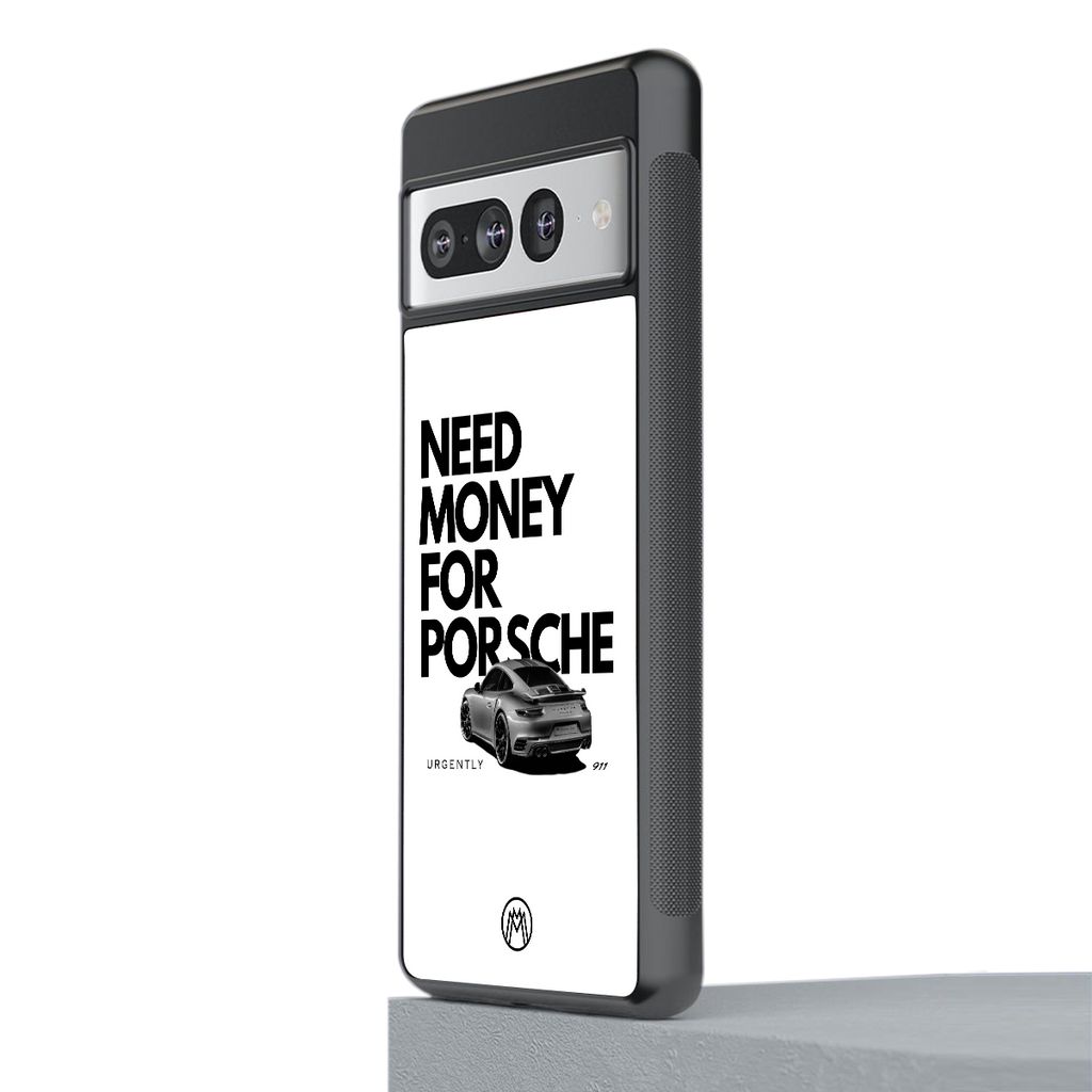need money for porsche back phone cover | glass case for google pixel 7 pro