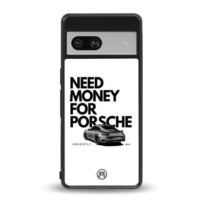 need money for porsche back phone cover | glass case for Google Pixel 7
