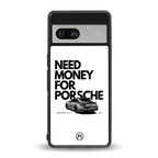 need money for porsche back phone cover | glass case for Google Pixel 7A