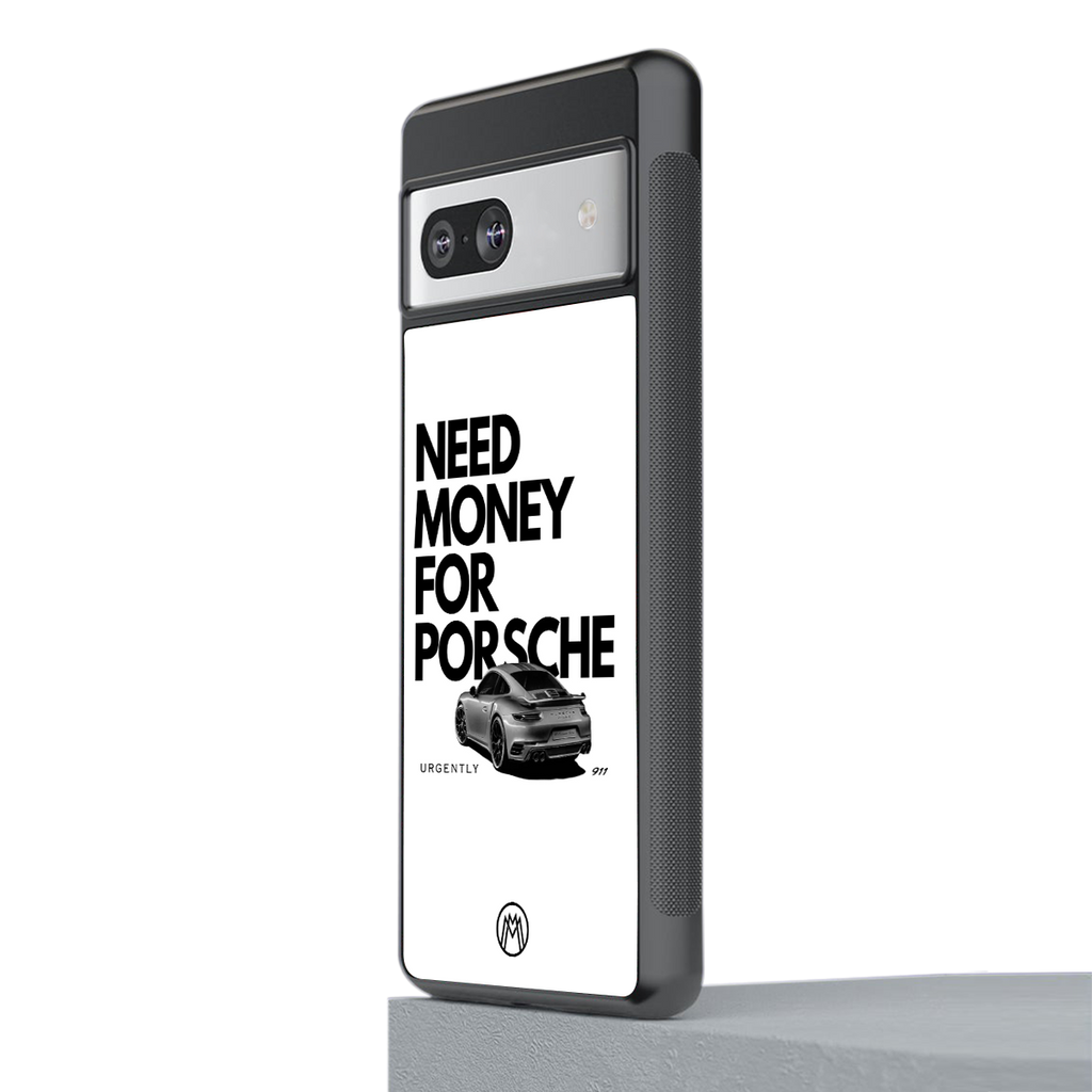 need money for porsche back phone cover | glass case for Google Pixel 7