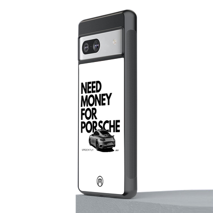 need money for porsche back phone cover | glass case for Google Pixel 7