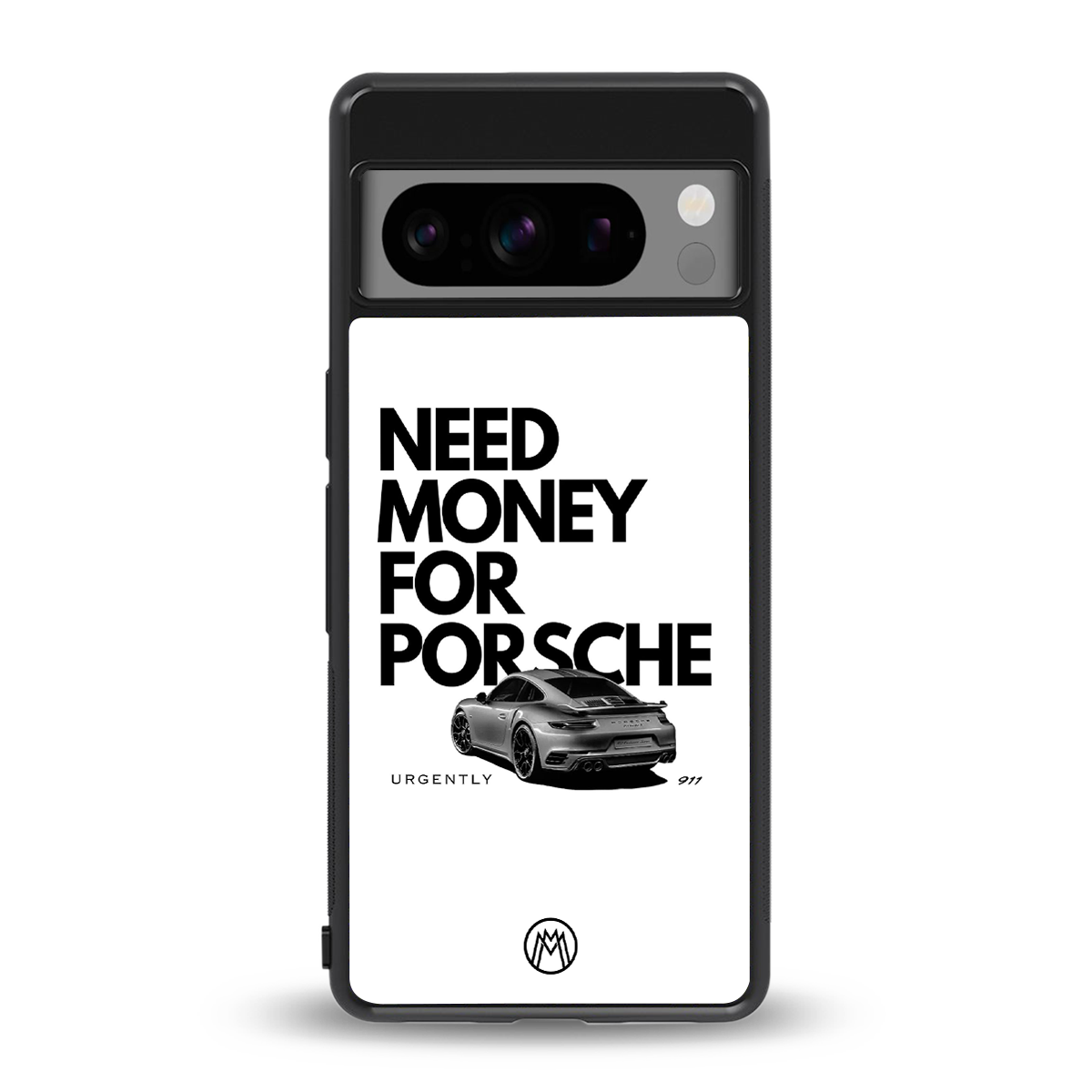 need money for porsche back phone cover | glass case for google pixel 8 pro