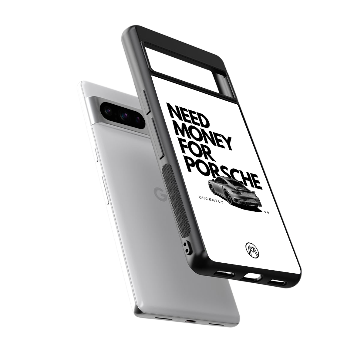 need money for porsche back phone cover | glass case for google pixel 8 pro