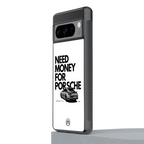 need money for porsche back phone cover | glass case for google pixel 8 pro