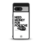 need money for porsche back phone cover | glass case for Google Pixel 8