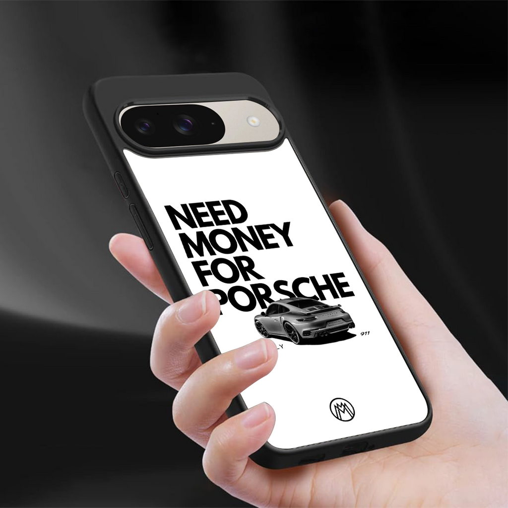 need money for porsche back phone cover | glass case for google pixel 9