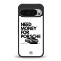 need money for porsche back phone cover | glass case for google pixel 9 pro xl
