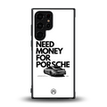 need money for porsche back phone cover | glass case for samsung galaxy s23 ultra
