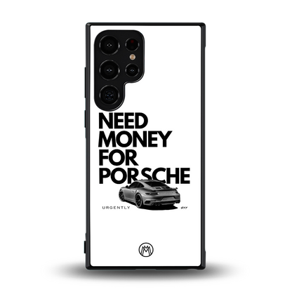 need money for porsche back phone cover | glass case for samsung galaxy s23 ultra