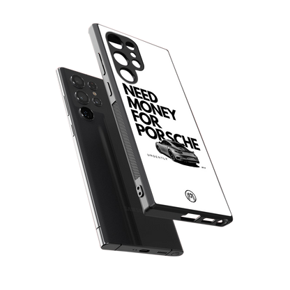 need money for porsche back phone cover | glass case for samsung galaxy s23 ultra
