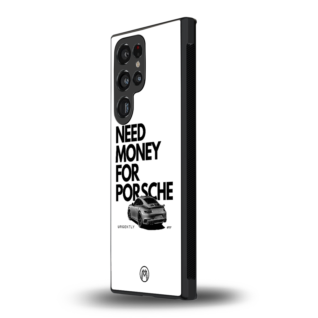 need money for porsche back phone cover | glass case for samsung galaxy s24 ultra