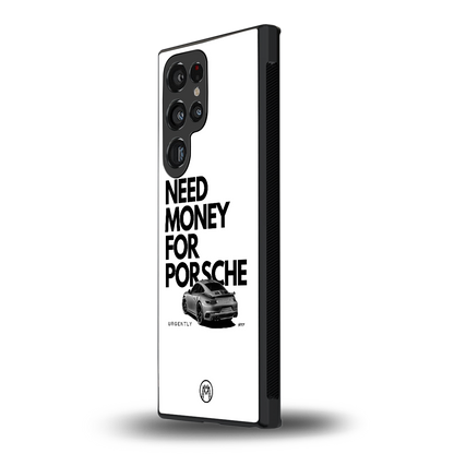need money for porsche back phone cover | glass case for samsung galaxy s23 ultra