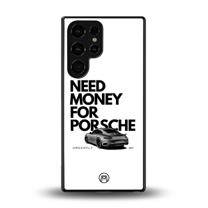need money for porsche back phone cover | glass case for samsung galaxy s25 ultra