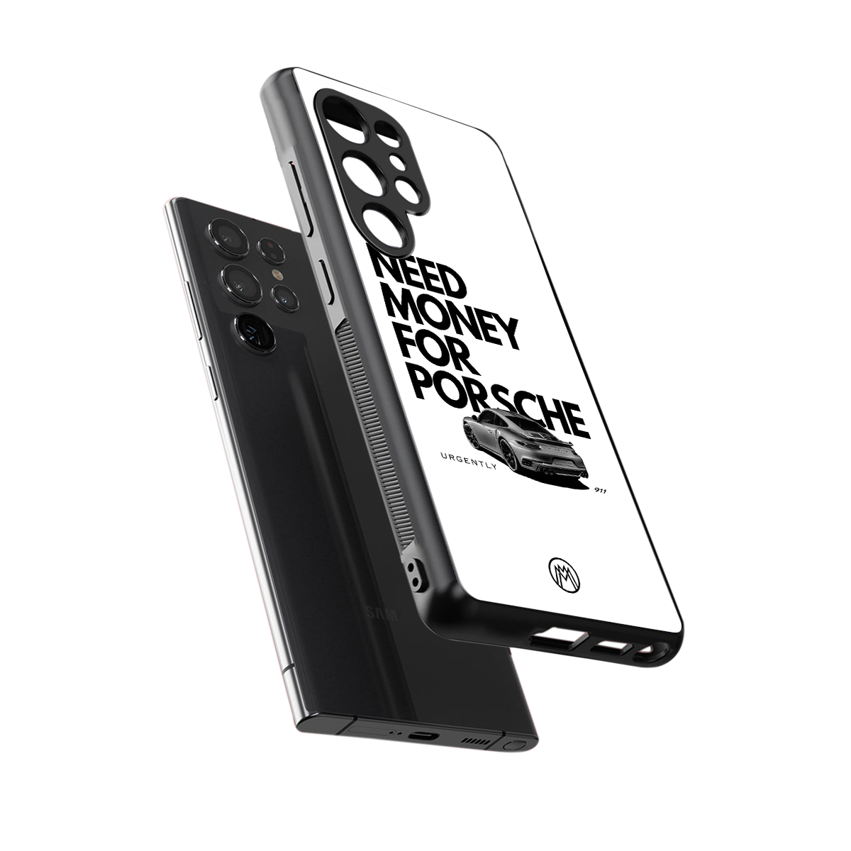 need money for porsche back phone cover | glass case for samsung galaxy s25 ultra