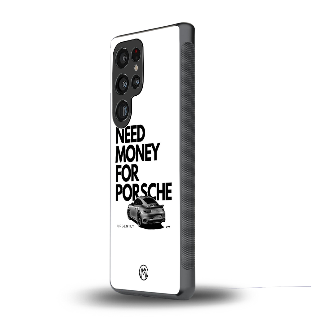 need money for porsche back phone cover | glass case for samsung galaxy s25 ultra