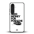 need money for porsche back phone cover | glass case for samsung galaxy s25