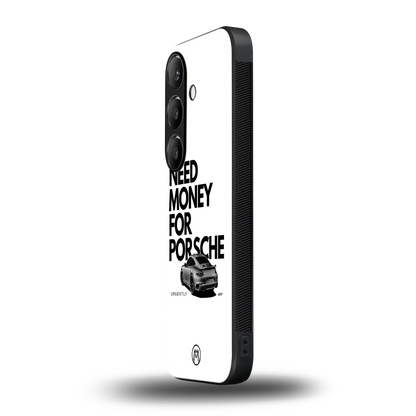 need money for porsche back phone cover | glass case for samsung galaxy s24 fe