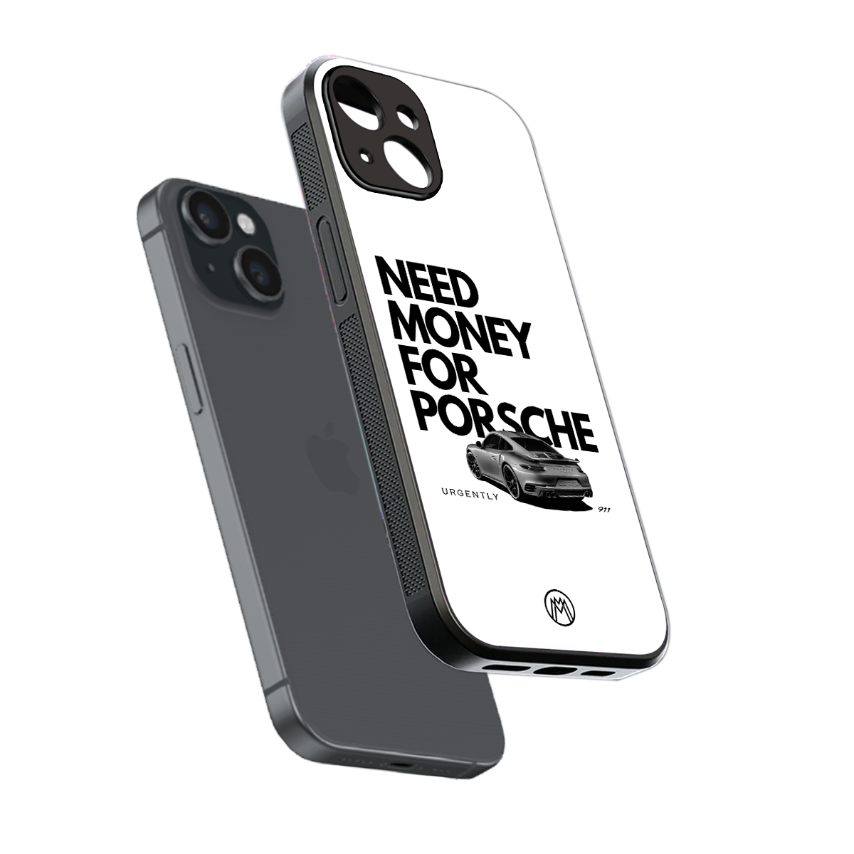 need money for porsche back phone cover | glass case for iphone 15