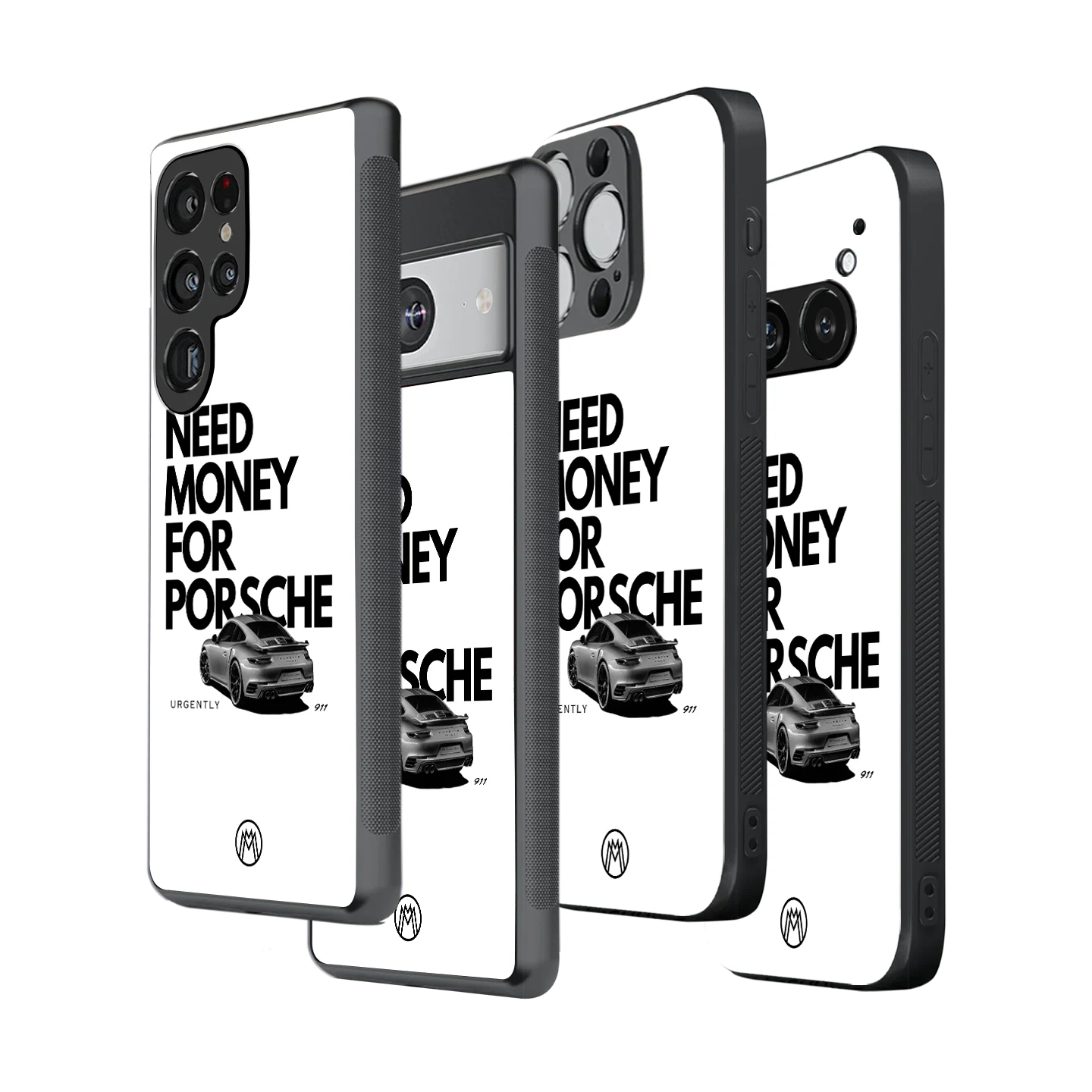 Stylish Glass Back Case for All Smartphones – iPhone, Samsung, OnePlus, Pixel, Redmi, Oppo, Vivo, Motorola